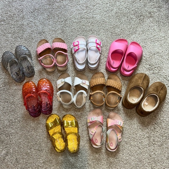 Other - Toddler Girl Size 10 Sandals Shoe Lot